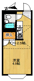 聖和コーポＡ棟　２０６号室